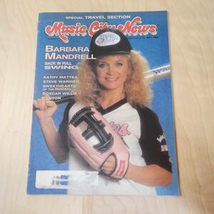 Vintage Music City News Magazine May 1988 Barbara Mandrell Cover Country Music